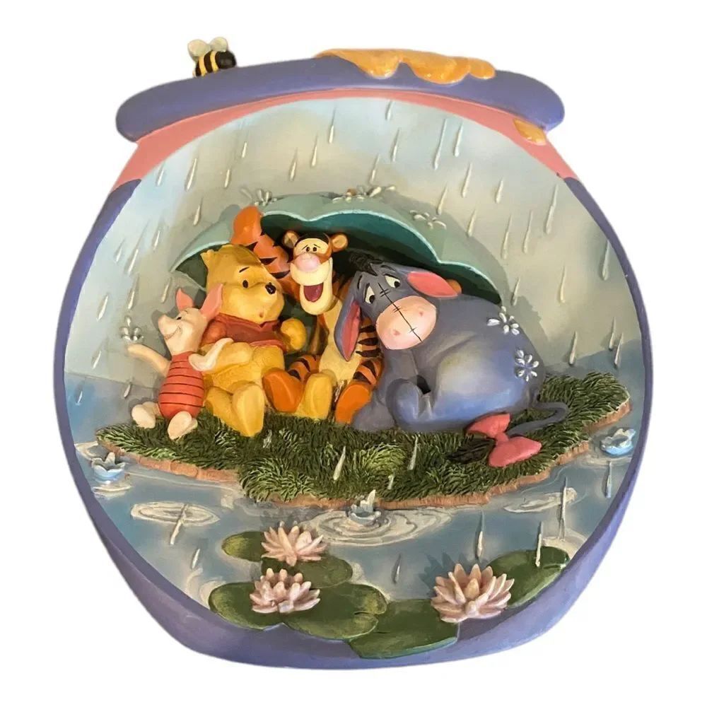 Disney Bradford Exchange Winnie The Pooh Honey Pot Adventure Collector Plate